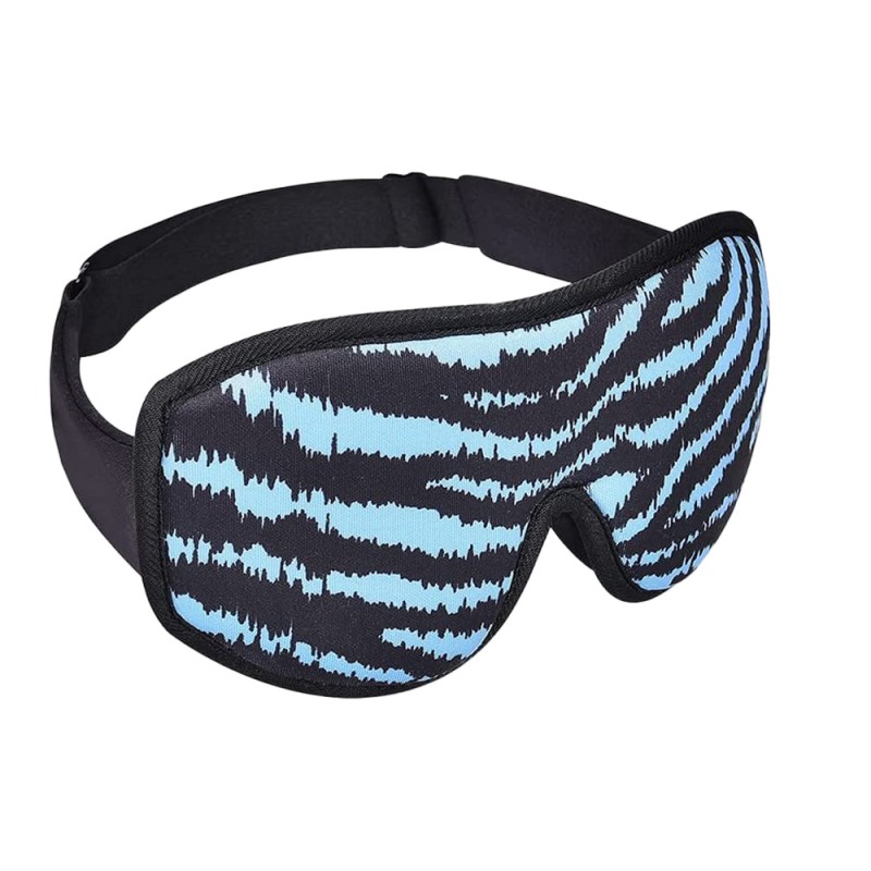 Antifaz para dormir Bluetooth 3D amarillo