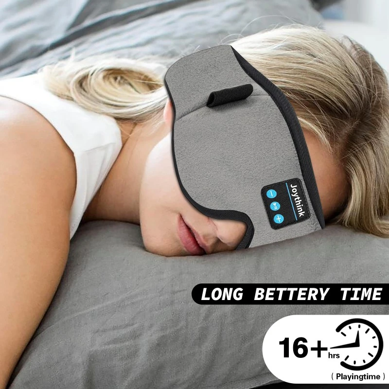 Car Bluetooth Sleep Eye Mask Grey