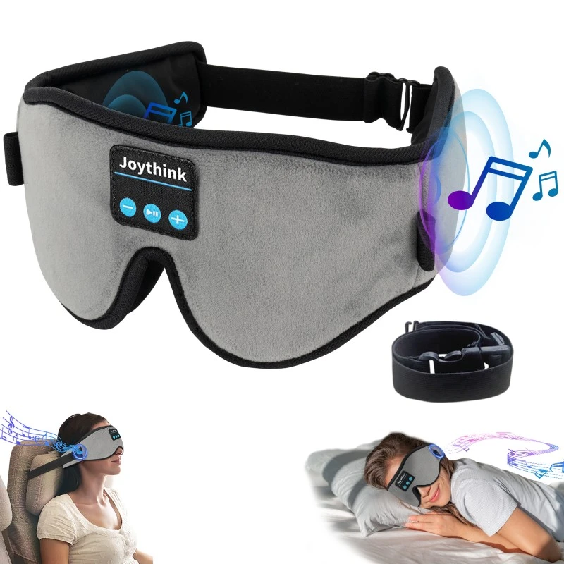 Car Bluetooth Sleep Eye Mask Grey
