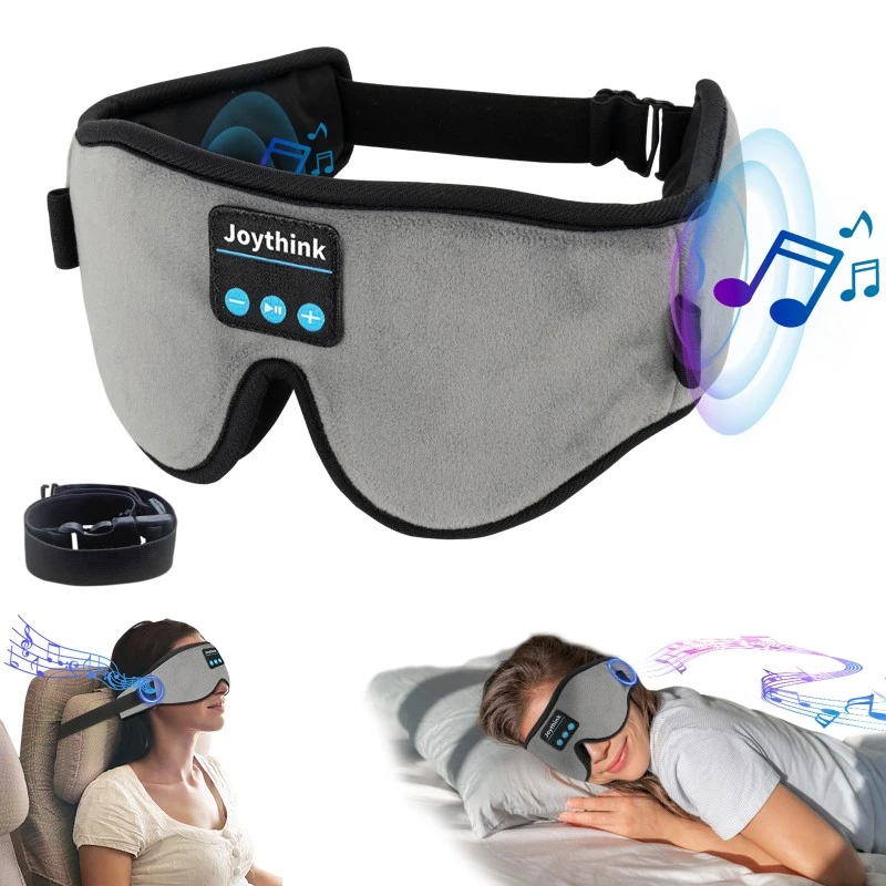Car Bluetooth Sleep Eye Mask Grey