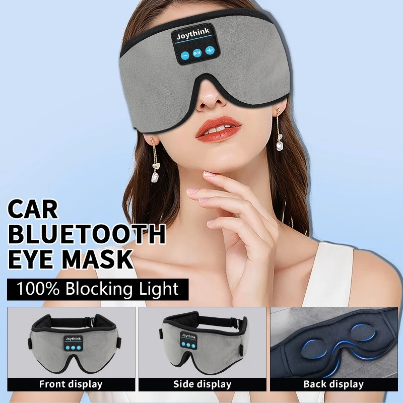 Car Bluetooth Sleep Eye Mask Grey